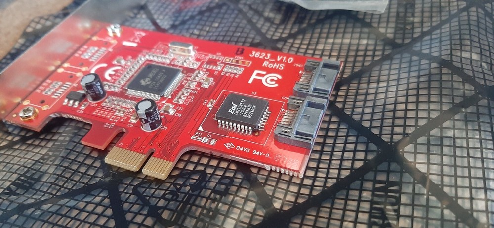 2-Port SATA RAID Controller PCIe (Windows)