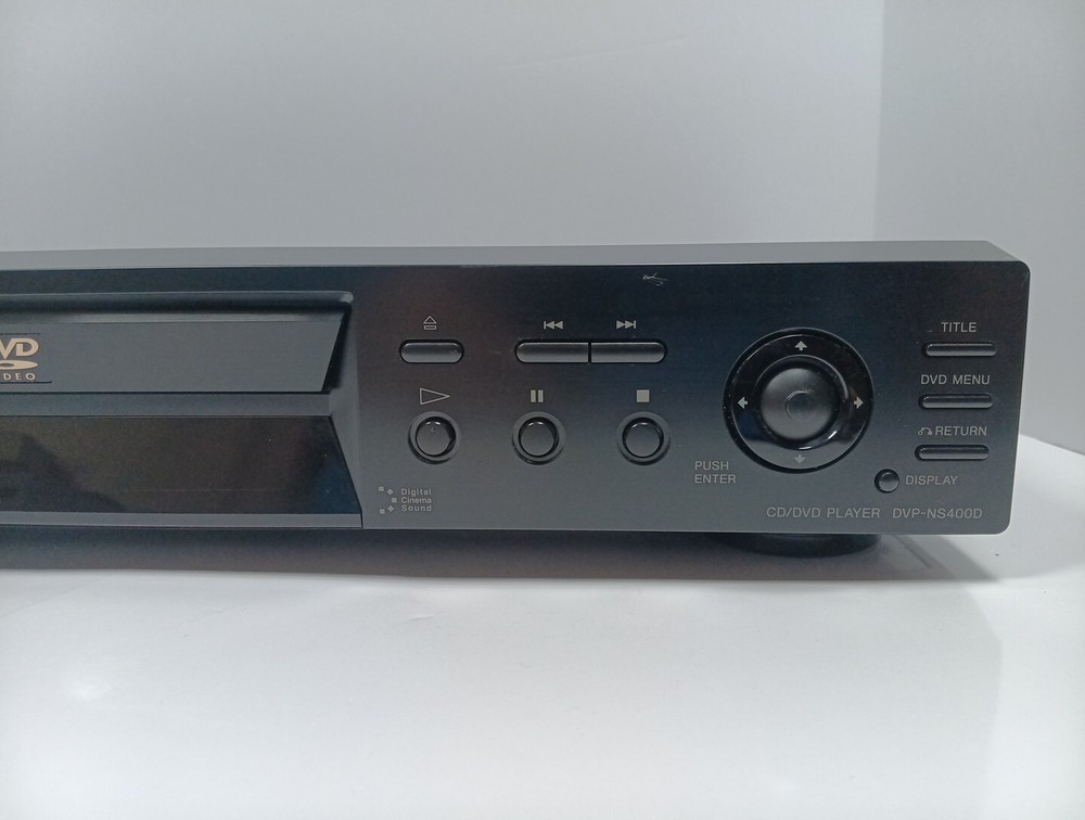 Sony DVD/CD/Video CD Player DVP-NS400D 5.1CH Decoder No Remote - Tested Works