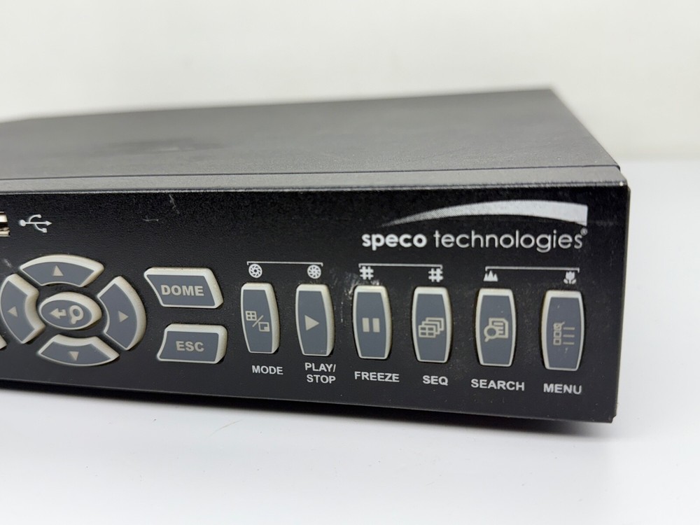 Speco Technologies DVR 4 Channel Digital Video Recorder DVR4TL250 UNTESTED READ