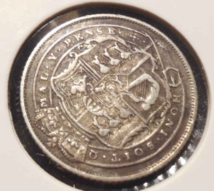 1819 silver six pence