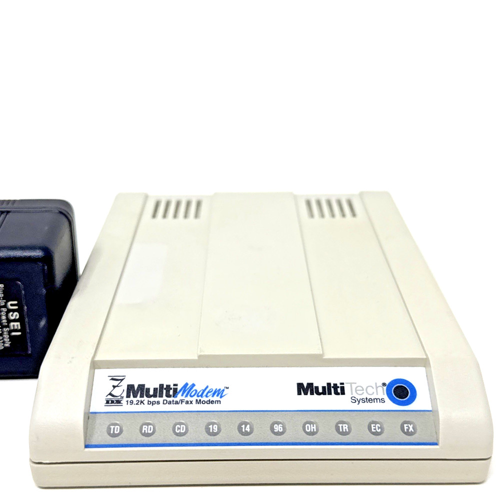 MultiTech MT1932ZDX MultiModem Data fax Modem Multi-Tech W/ AC TESTED WORKING