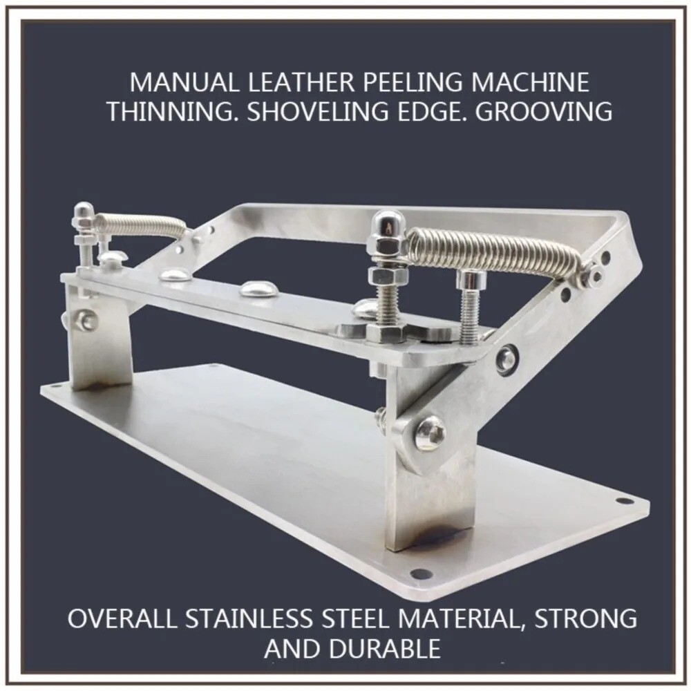 Portable Leather Machine Stainless Steel Leather Spade Stripping Machine