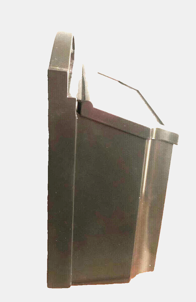 Whitehall Products Locking Wall Mounted Large Mailbox, Black