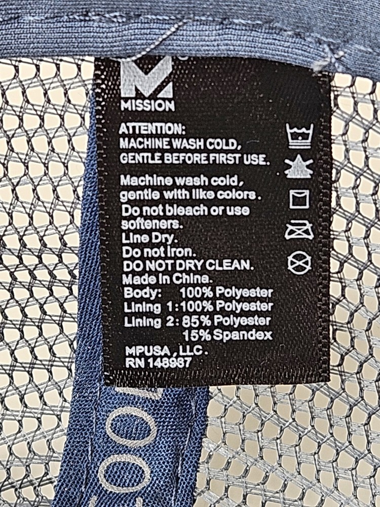 Mission HydroActive Cooling Performance Hat Snapback Ultimate Cooling Cap