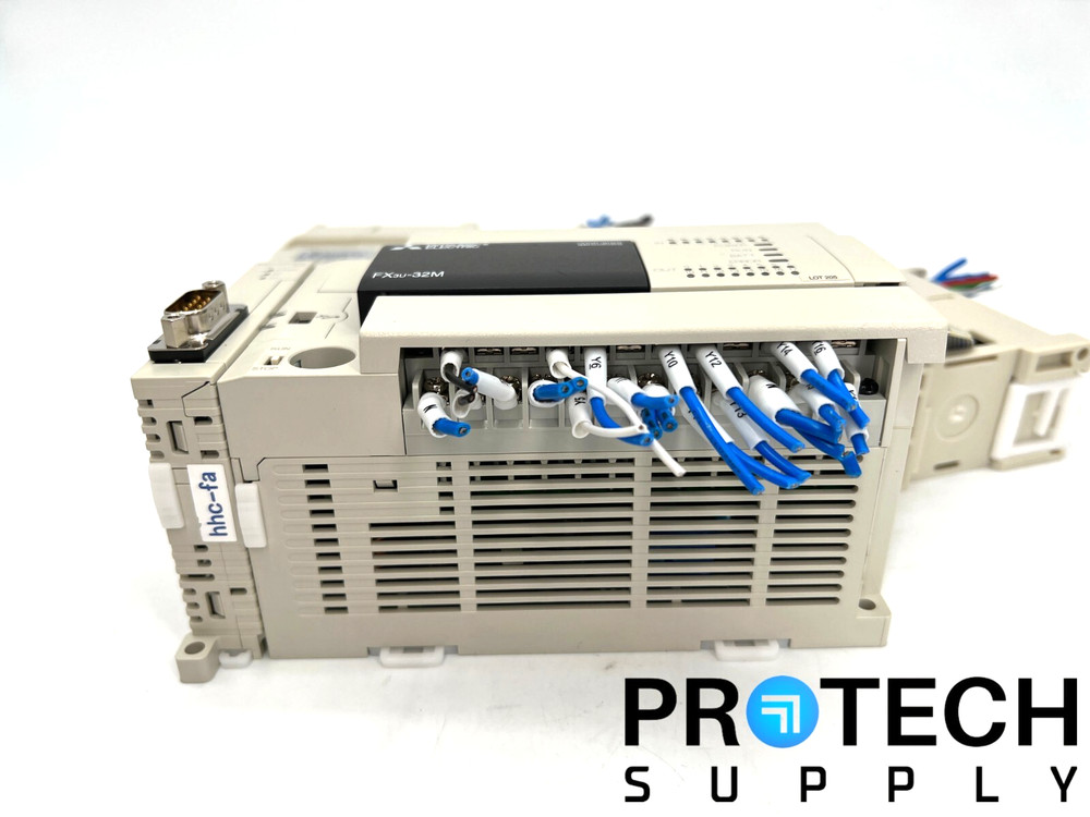 Mitsubishi MELSEC FX3U-32M CPU + AX2N-1PG Programmable Controller w/ WARRANTY