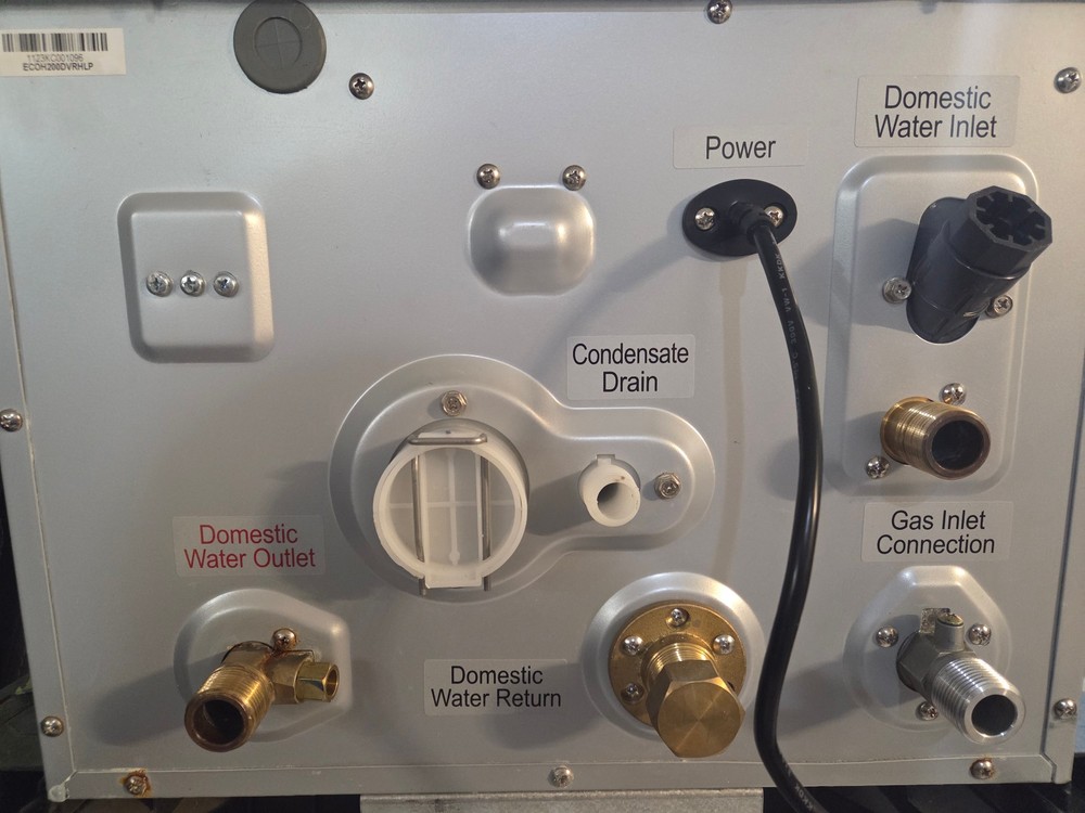 Rheem Platinum 11 GPM Recirculating PROPANE Tankless Water Heater ECOH200DVRHLP