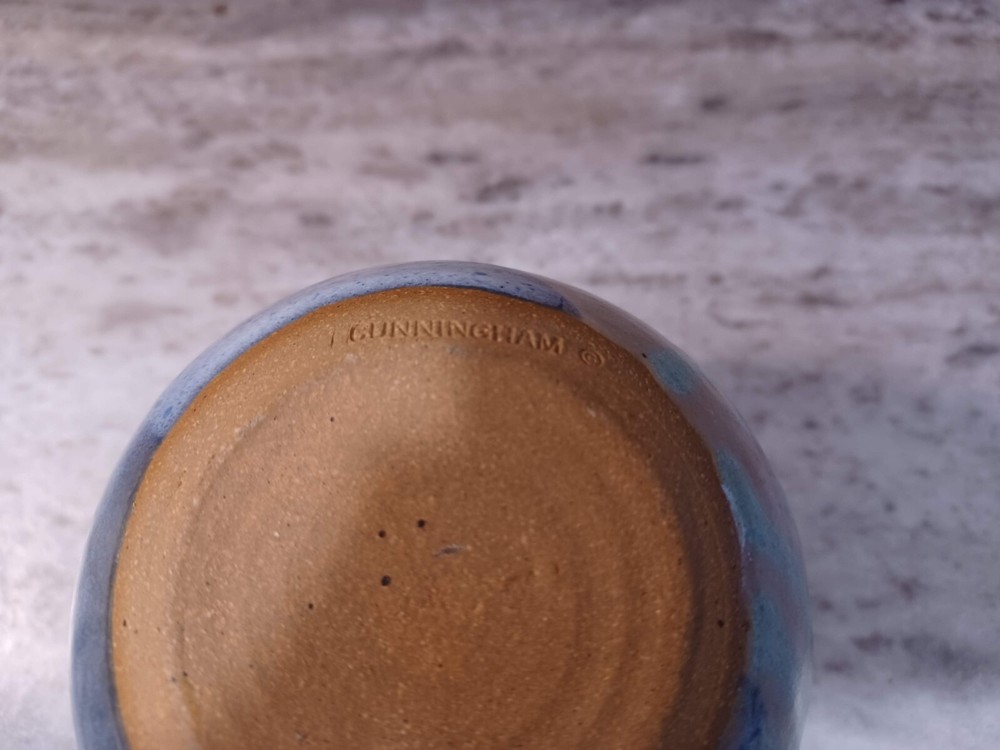 Cunningham Pottery Candle Holder 3 5/8"