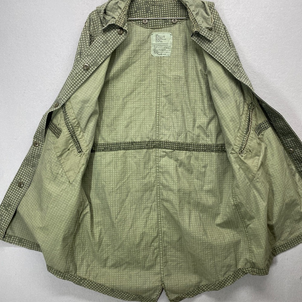 Army Parka Medium Night Camouflage Desert Strom Fishtail Jacket Gulf War