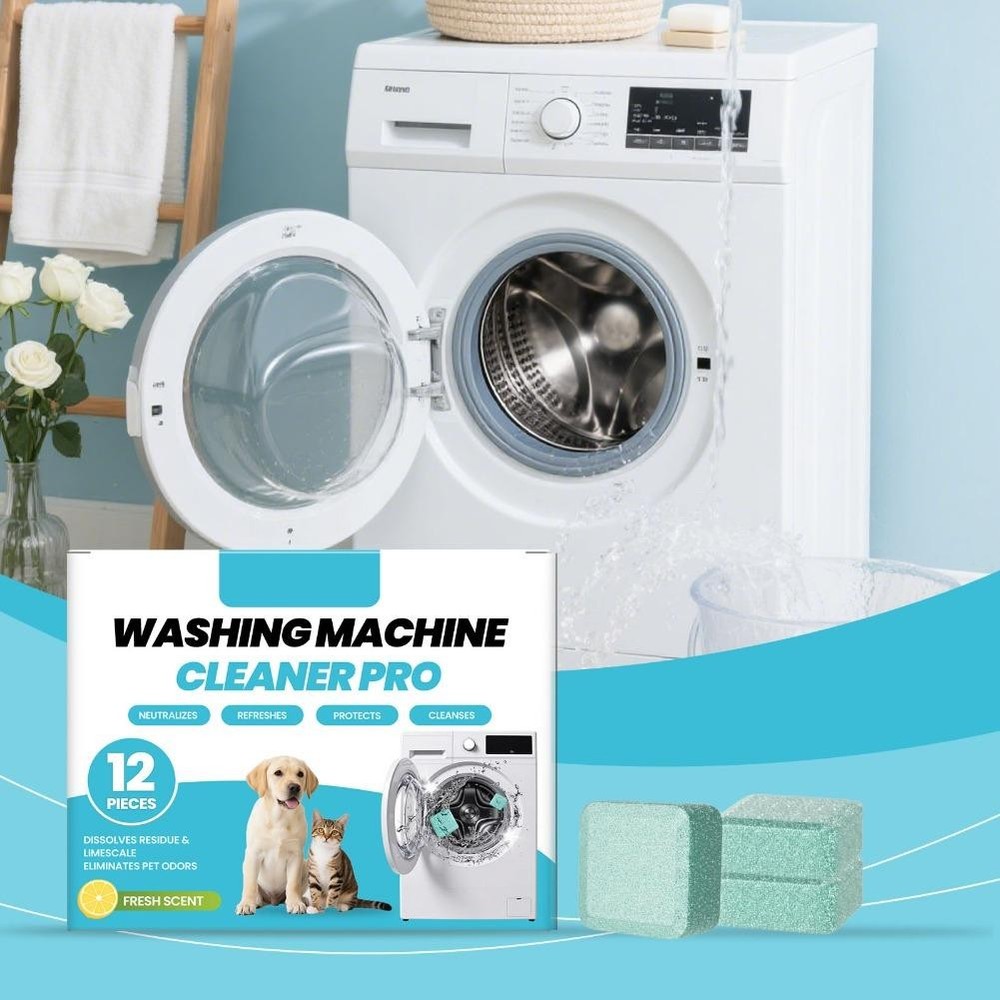 Washing Machine Cleaner Pro Deep Cleaning Tablets Efficient SOG