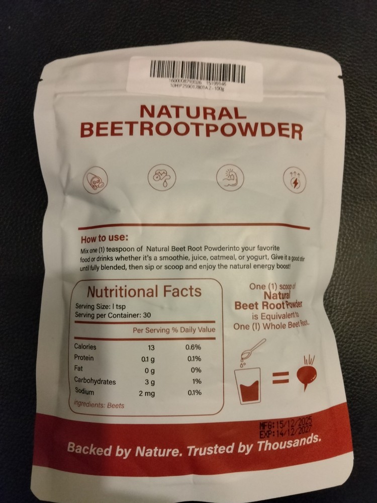 Pure Petals Beet Root Powder