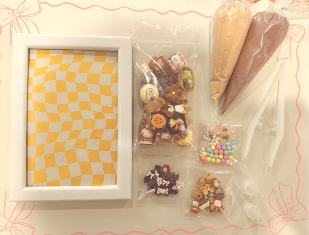 Decoden Cream Craft Kit - Photo Frame DIY