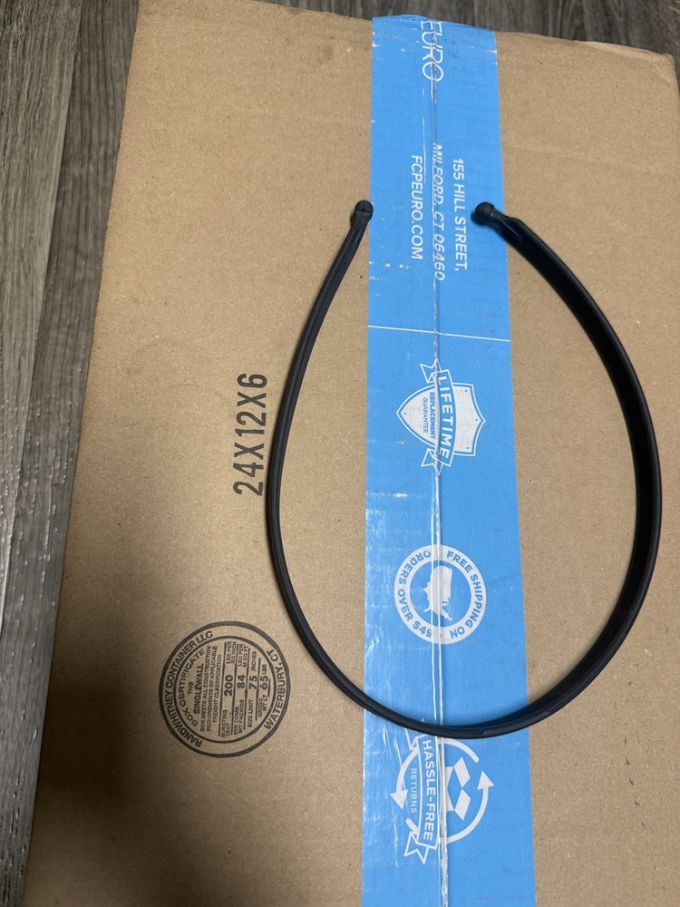 BMW Black Rubber Band Clamp Tension Strap Pull Cord 51478136450 OEM