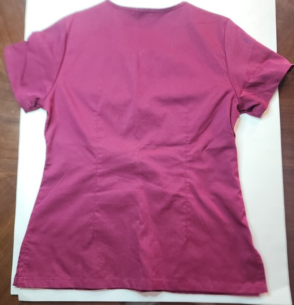 Dark Red Small Scrubs