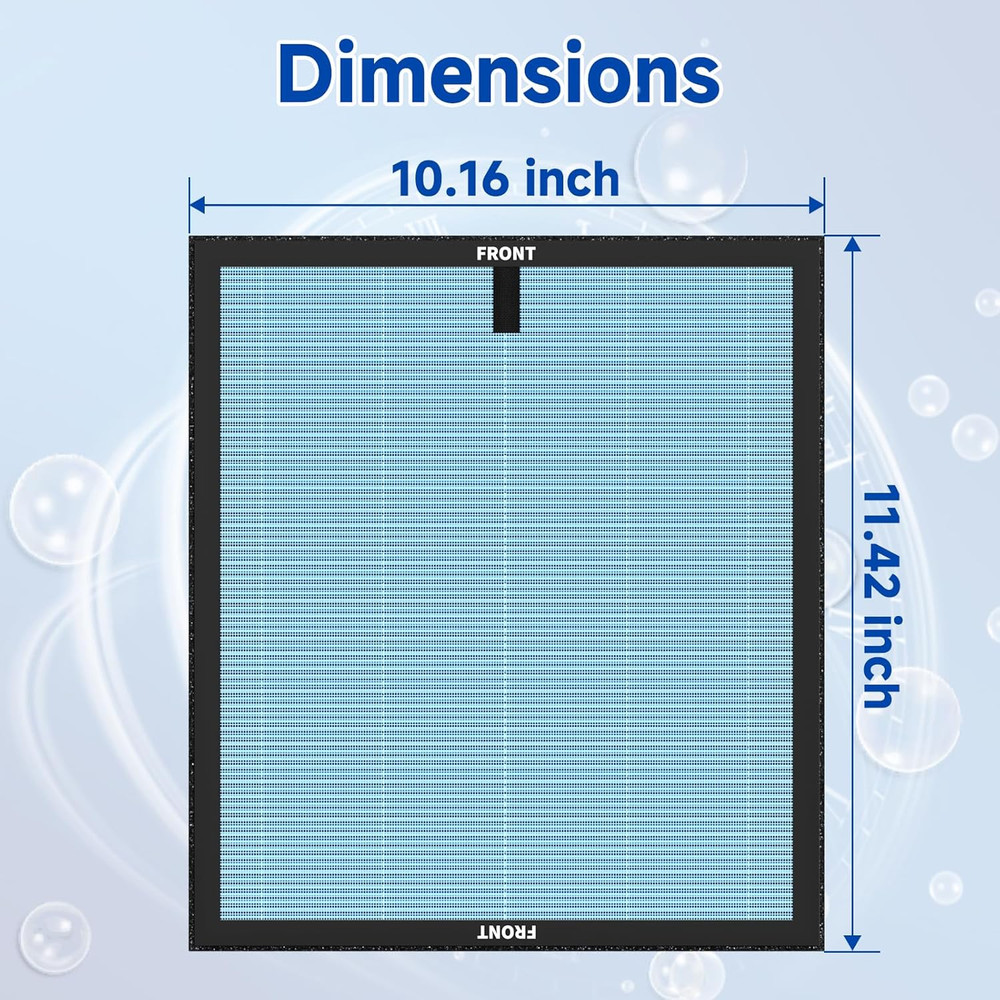 2 Pack HAP603 Replacement Filter Compatible with ECOSELF HAP603 / HAP603WF