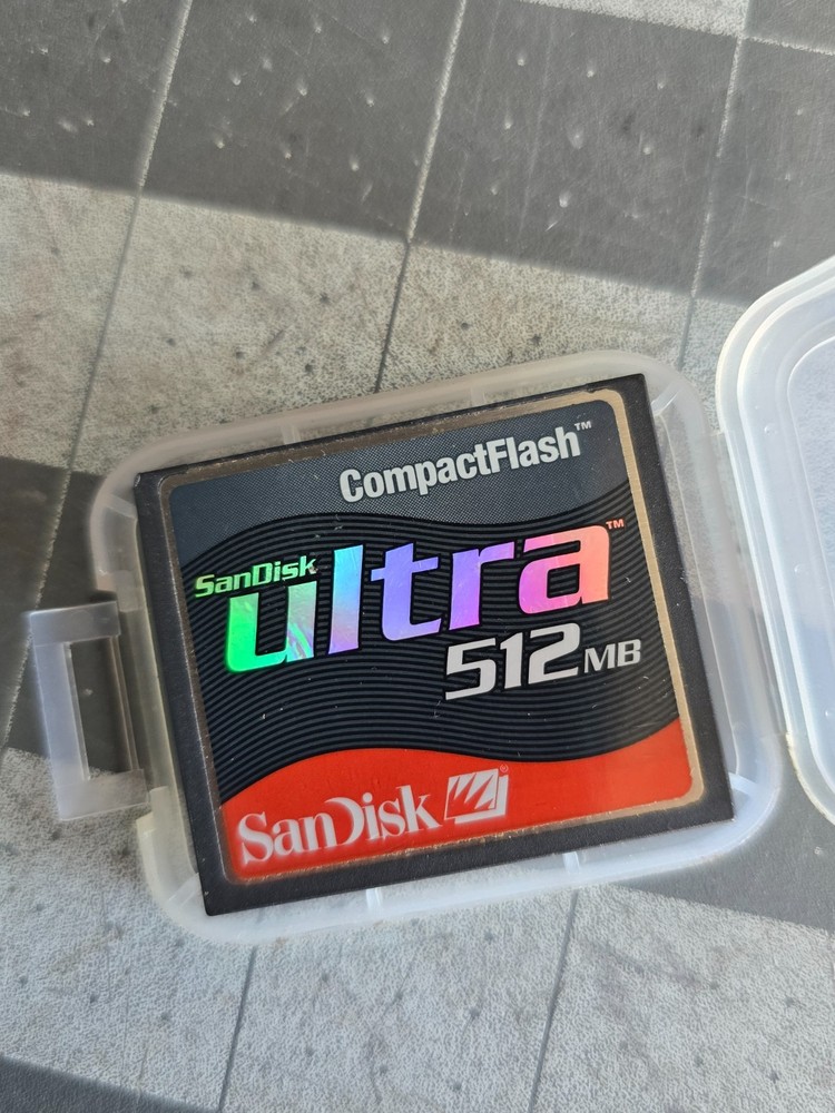 SanDisk Ultra 512MB MEGABYTE CF Compact Flash Camera Memory Card