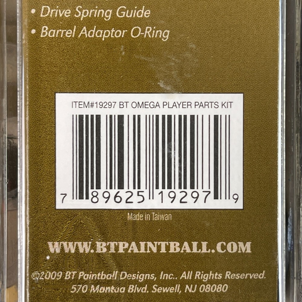 NEW BT Omega Player Parts Kit