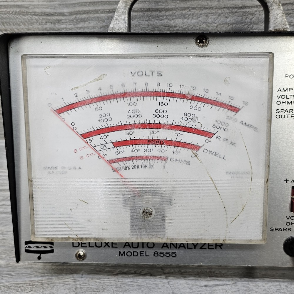 Deluxe Auto Analyzer Model 8555 Auto-Marine Instruments Corp Precision Testing