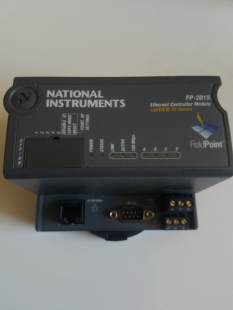 National Instruments NI FP-2000 Ethernet Fieldpoint Network Controller Interface