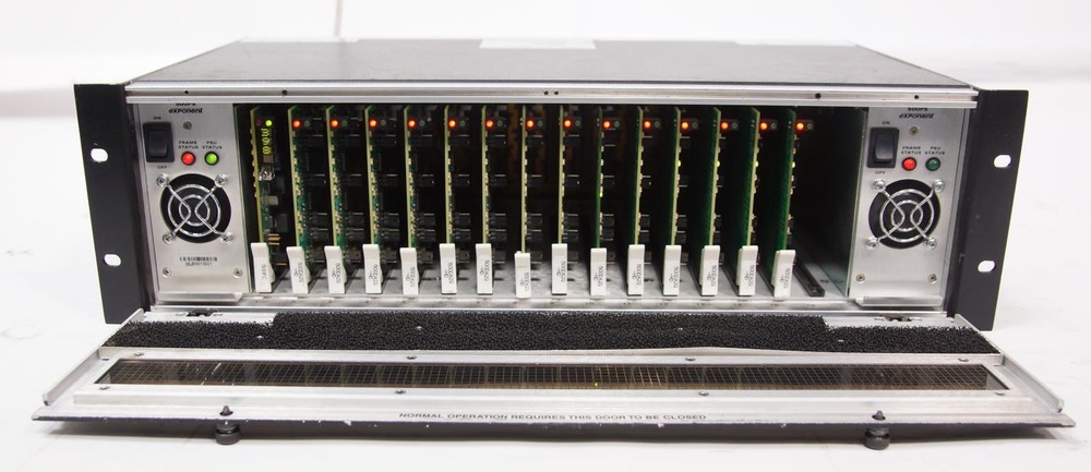 Evertz 500FR Frame with 500FC & 500DA2Q-HD Boards