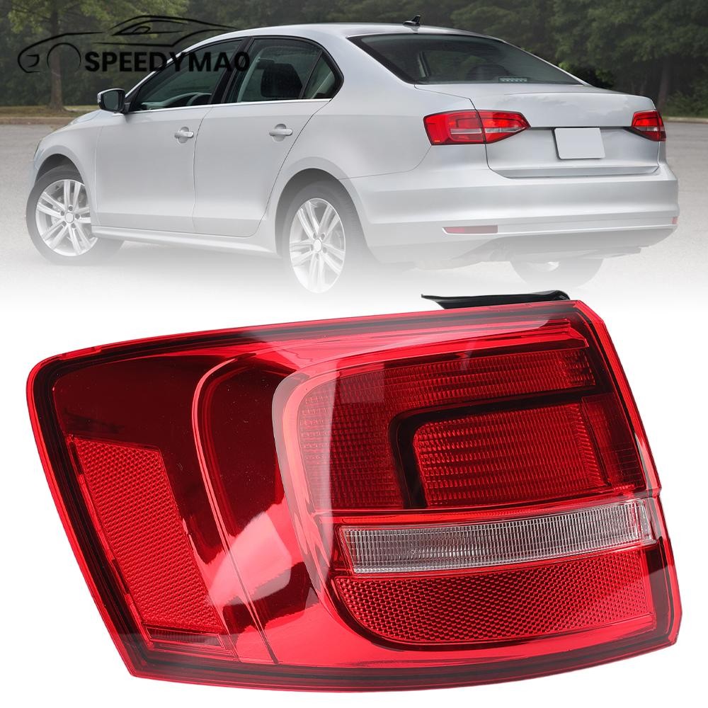 For VW Jetta 2015-2018 Rear Outer Left Driver Side Halogen Tail Light W/O Bulb