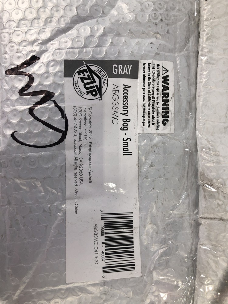 EZ-UP Accessory Storage Bag - Small Gray