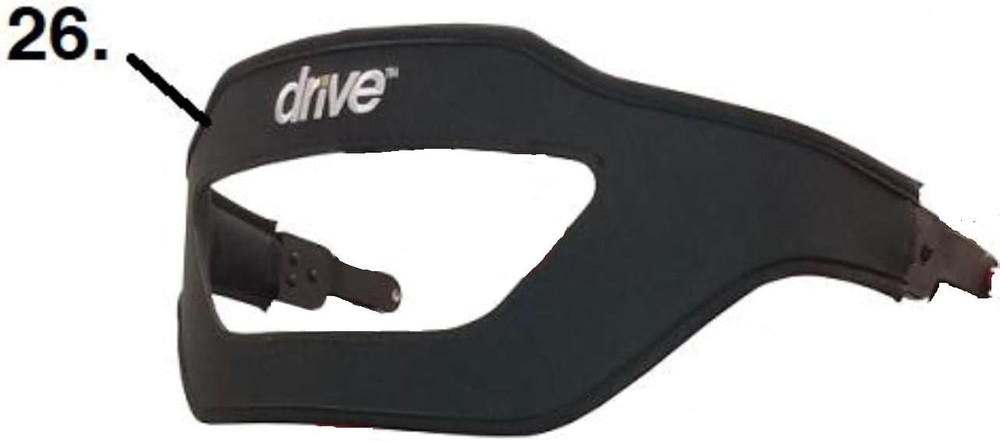 Replacement Backrest for Drive Nitro Sprint Rollator 102662 – Part # 102662-28