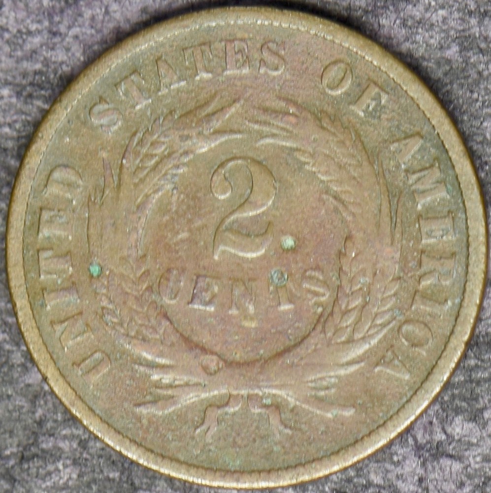 1868 2C Two Cent Piece - ✪COINGIANTS✪