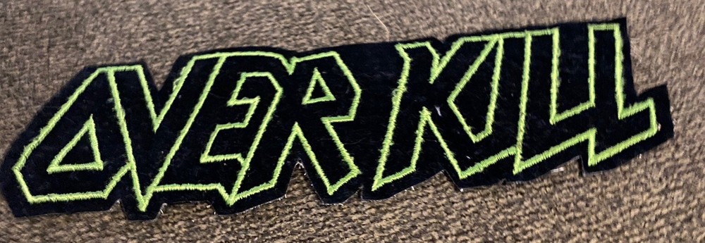 OVERKILL 3”x10”Sew On Strip Patch