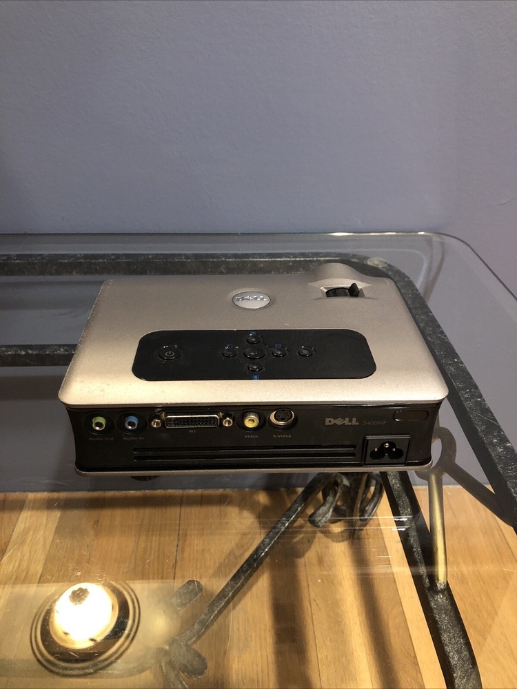 Dell 3400MP DLP Projector With Case & Remote- Tested