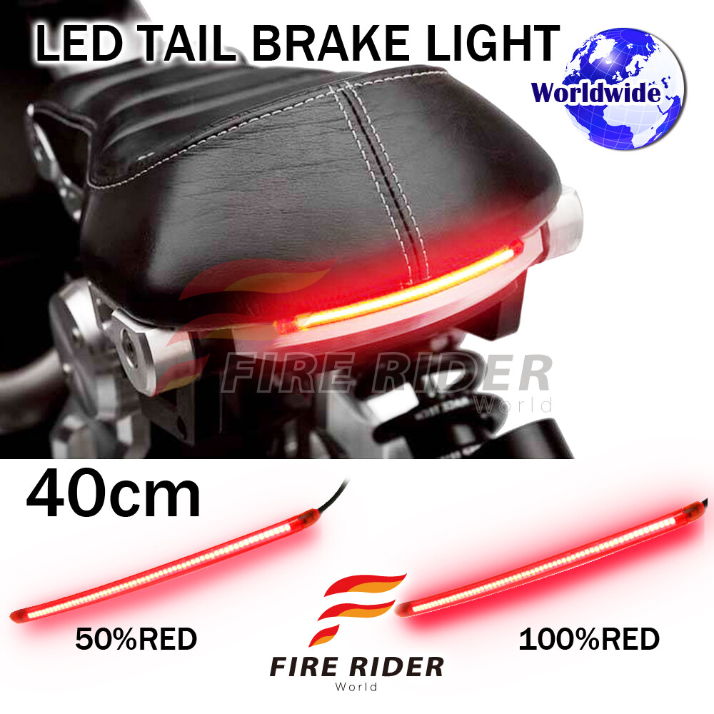 16" 120pcs LED Red Strips Rear Brake Tail Red Light For Caf