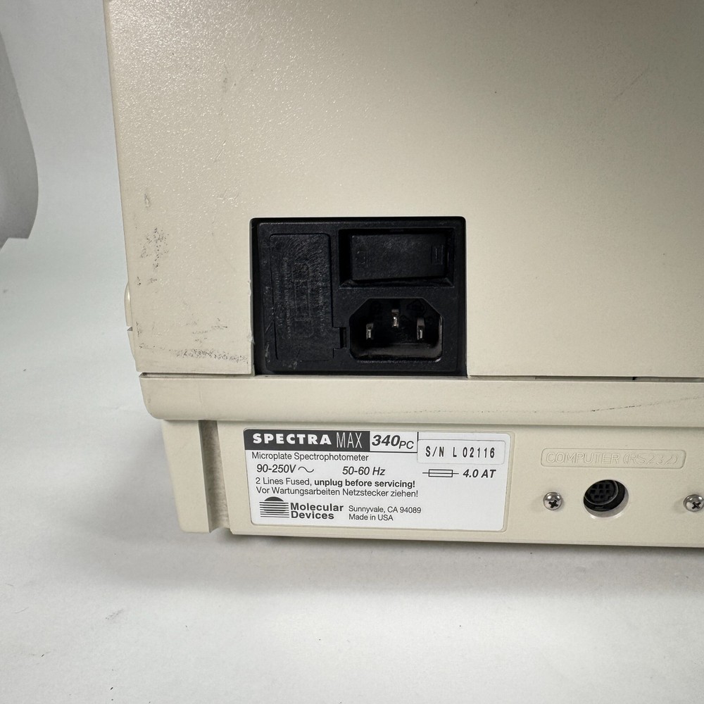 🚀Molecular Device SpectraMAX 340PC HighPerformance Absorbance Microplate Reader