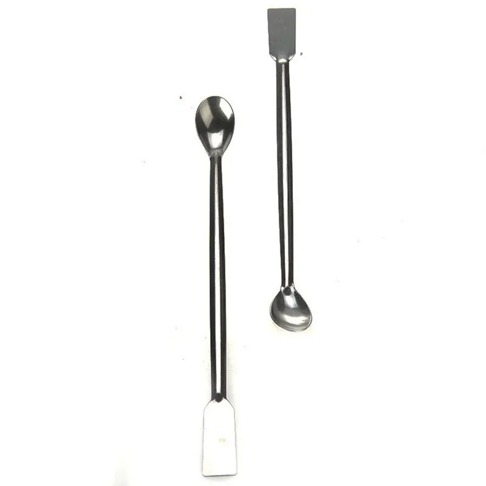 Lab Sampling Spoon Stainless Steel Effective Durable Material 200mm Stainless