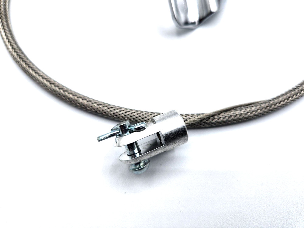 Billet Aluminum Spoon Throttle Pedal Kit W/ 24' Braided Cable & Return Spring