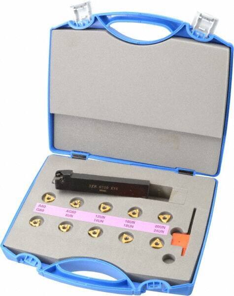 Hertel External Indexable Threading Toolholder 3/4" Shank, SER0750K16 Toolholder