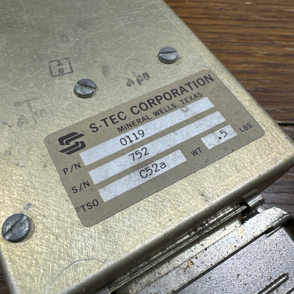 S-Tec Autopilot Interface P/N 0119