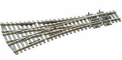Peco SL99 HO Scale Code 100 Medium Radius Three-Way Turnout Insulfrog
