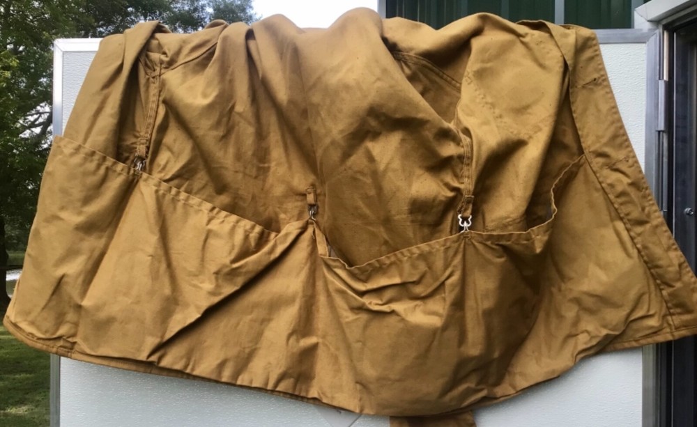 VIntage Brown Quail Hunting Jacket Sz Medium.