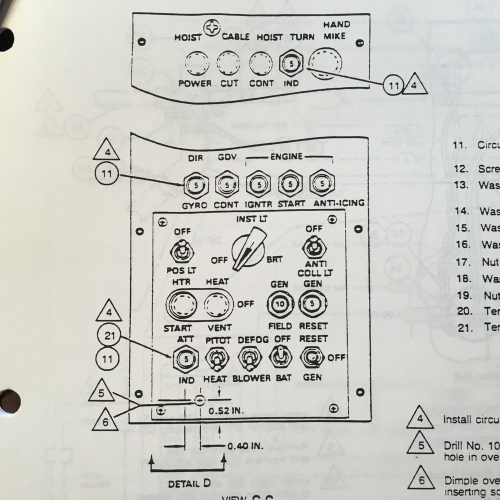 Bell 206L Flight Instrument Kit Service Instruction Manual