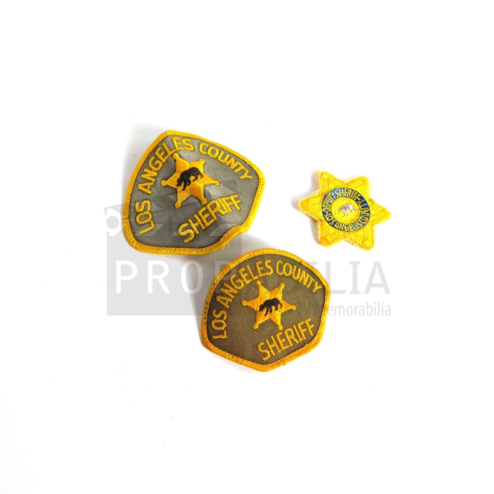 CHiPs Three Patch Set S5E26 Original Props (2119-784)