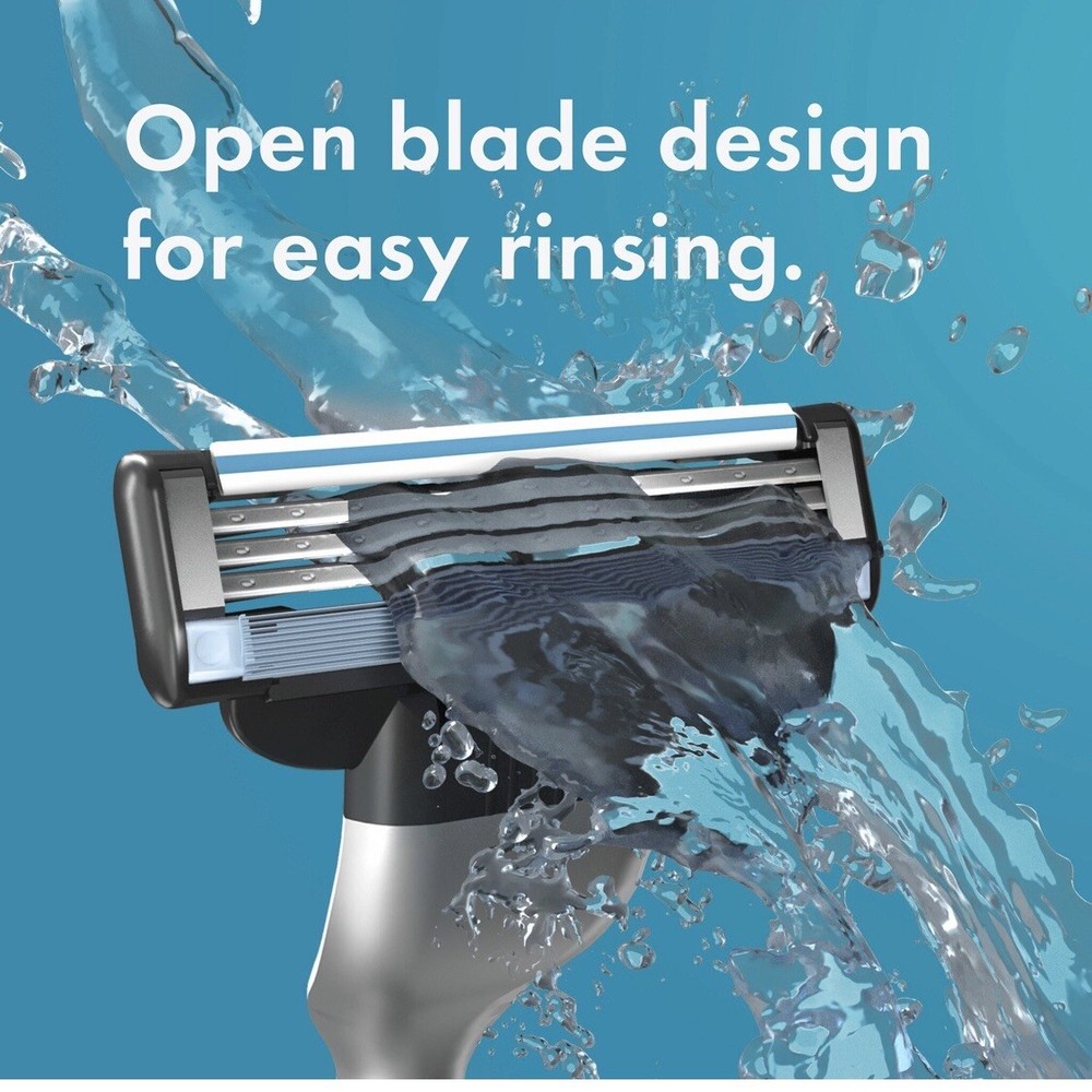 2 Pack: Gillette Men's Razor, Handle & 1 Blade Refill