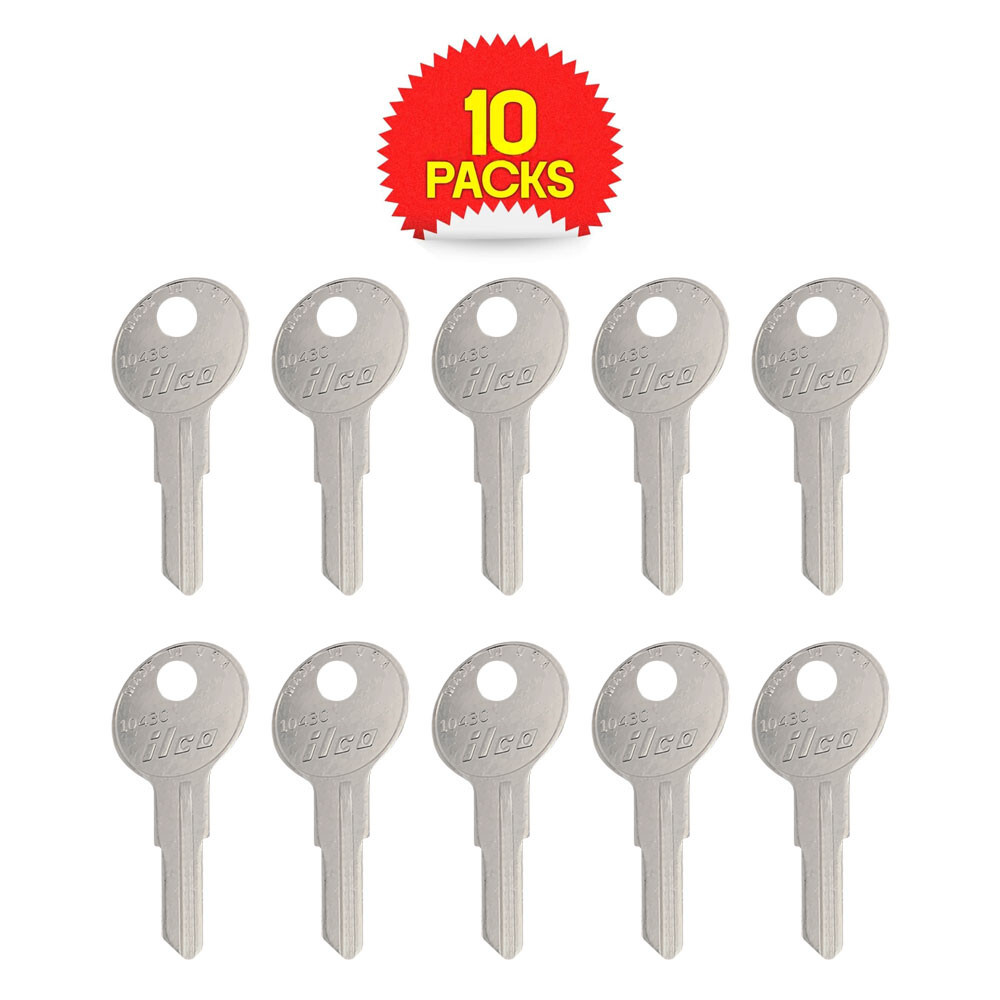 1043C Key Blank – Nickel