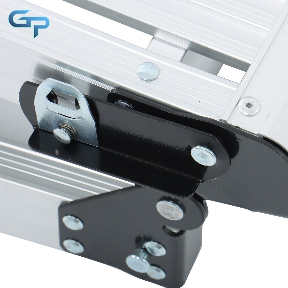 Aluminum Step Stool Non-slip Folding Work Platform 330LBS Drywall Ladder