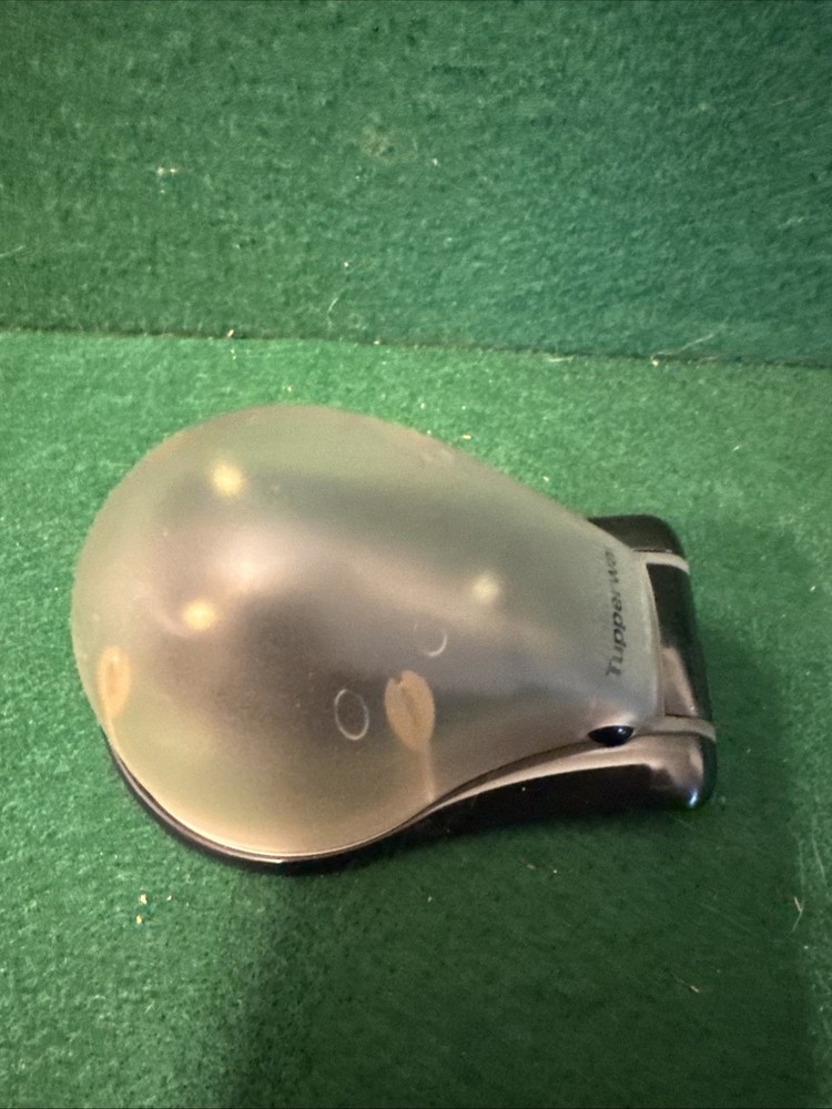 Tupperware Tabletop Knife Sharpener #45071 Black