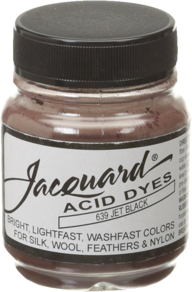 Acid Dye, 1/2 Oz., Jet Black