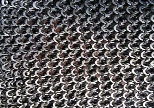 Medieval Chainmail Shirt Flat Riveted Chain Mail Hauberk Reenactment LARP SCA