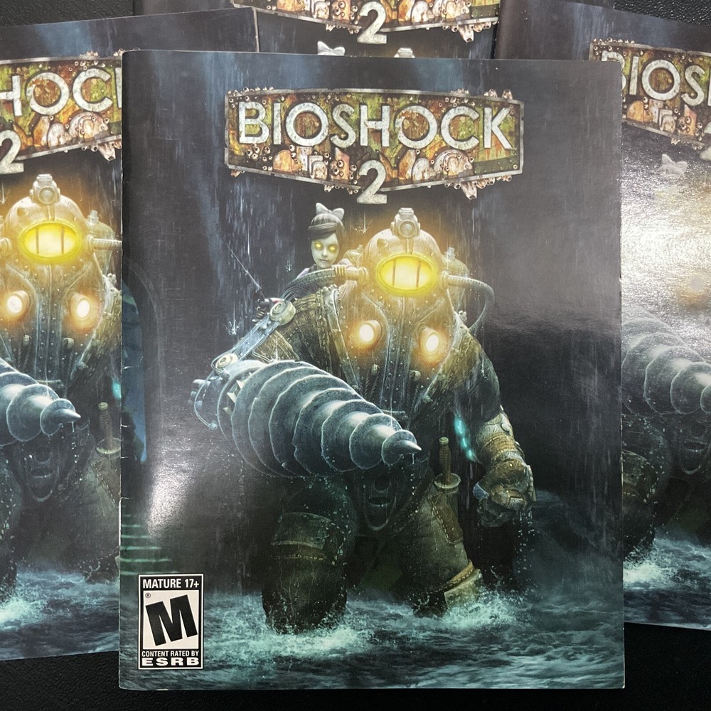 Bioshock 2 PS3 PlayStation 3 Instruction Manual Only