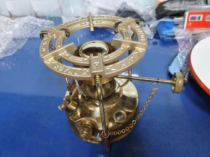 Brass Top Plate for Optimus / Primus / Svea