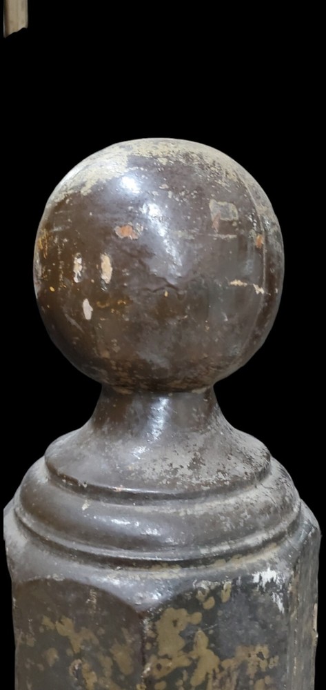 Huge Ball Finial Newel Post GAM0243