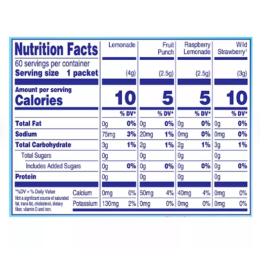 Crystal Light Powdered Drink Mix Variety Pack (60 Ct.)