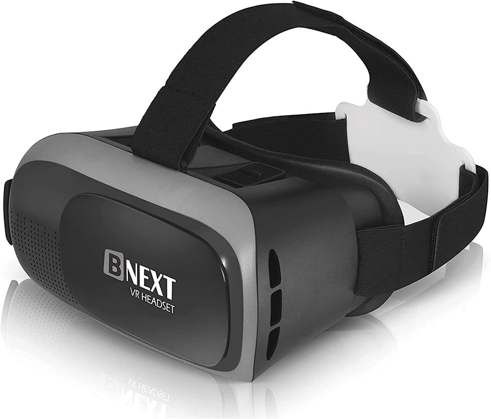 Bnext Silver VR Headset Compatible with Iphone & Android